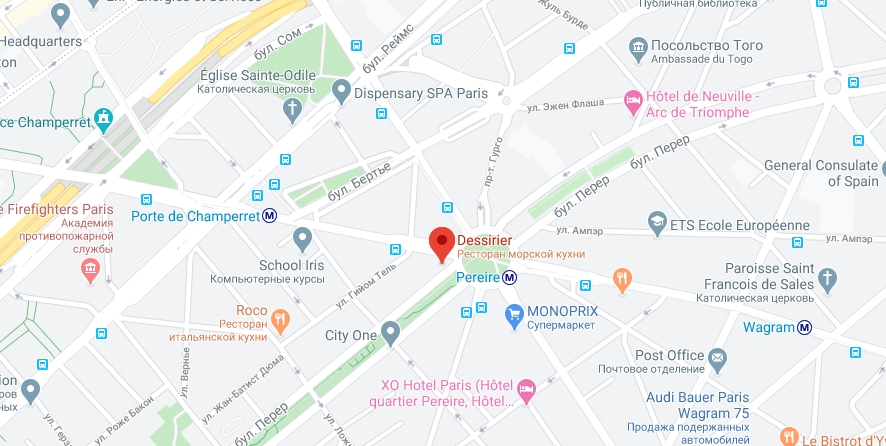Dessirier на карте Где находится Dessirier