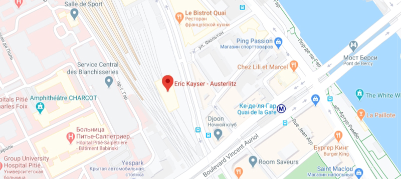 Булочная Eric Kayser по адресу Pierre Mendes-France в Париже Пекарня Eric Kayser по адресу Pierre Mendes-France