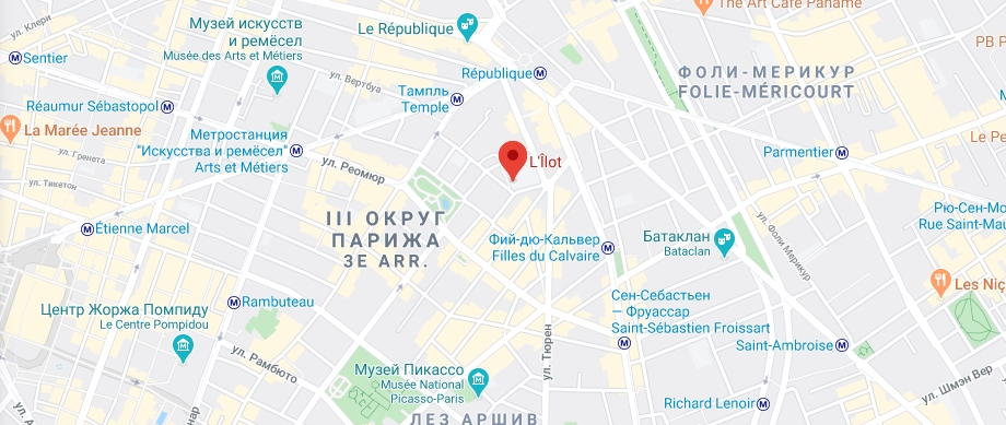 L'Îlot на карте Где находится L'Îlot