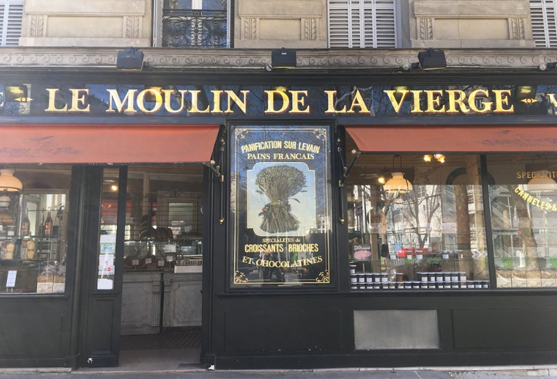 Как выглядит Le Moulin de la Vierge Витрина Le Moulin de la Vierge