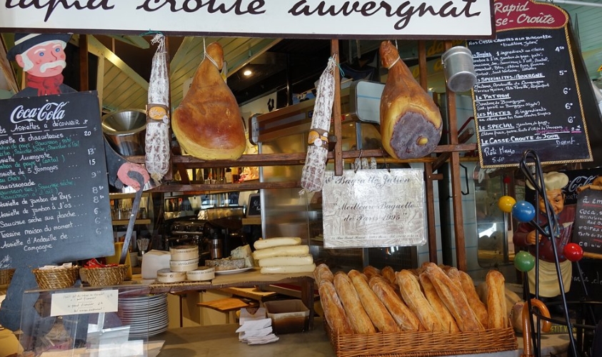Еда в Le petit Vendôme Прилавок Le petit Vendôme
