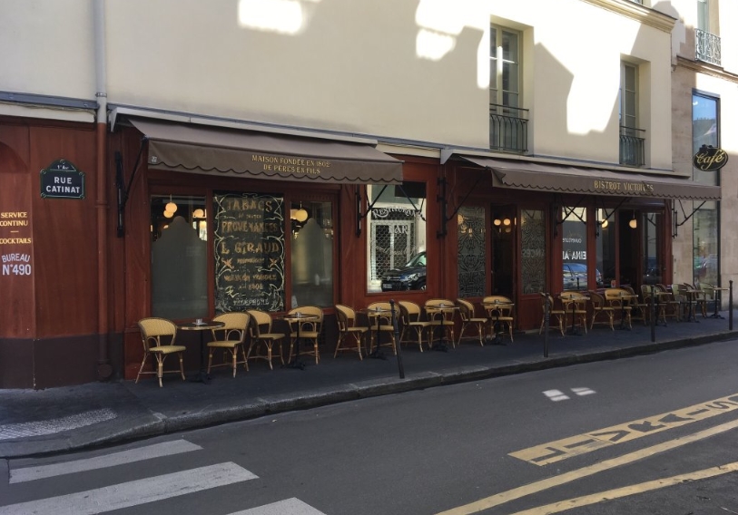 Bistrot Victoires в Париже Кафе Bistrot Victoires