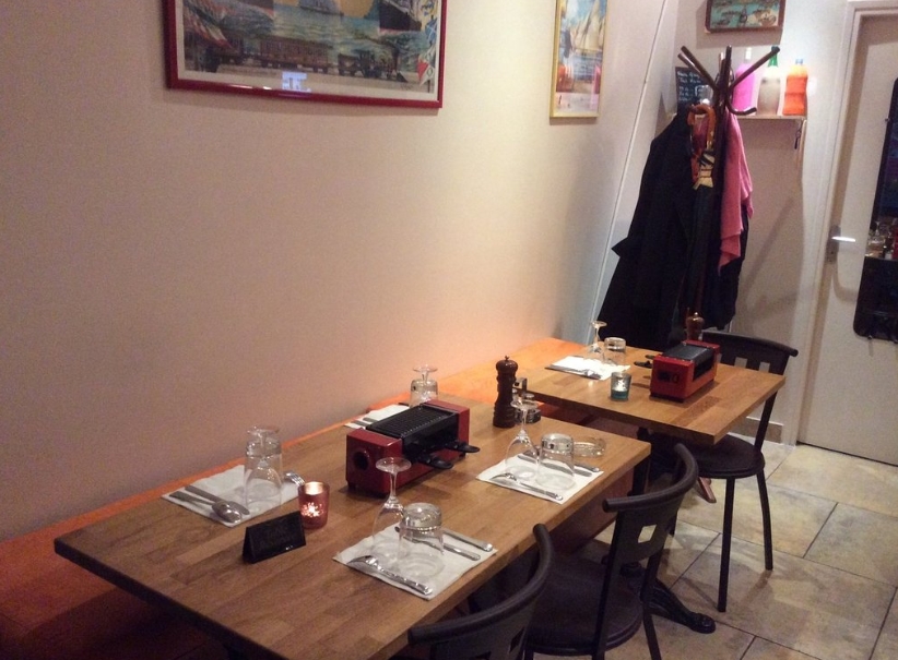 В ресторанчике Le Troquet à Soupes Внутри Le Troquet à Soupes